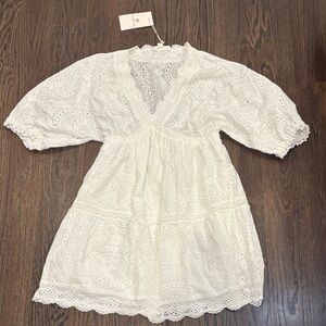 NWT Shabby Chic Women’s White Dress Size Small